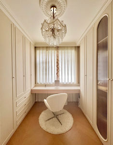 <b>French</b> Cream Style Modern Bedroom Furniture Durable Freestanding Folding <b>Wardrobe</b> for Apartment Home Hotel Dining Room Use - Product Image 3