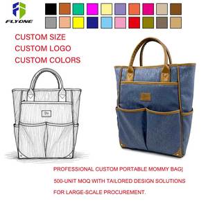 <span class=keywords><strong>Mochila</strong></span> <span class=keywords><strong>Cambiador</strong></span> Impermeable para Bebés <span class=keywords><strong>con</strong></span> Organizador, Diseño Nuevo, Color y Tamaño Personalizables, Multiusos para el Cuidado del Bebé - Product Image 6