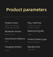 Topk-écouteurs sans fil bluetooth 2022, A6R TWS, casque d'écoute, suppression de bruit, avec micro, hi-fi, pour Xiaomi Redmi