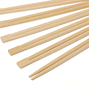 Palillos Desechables de Bambú Importado de 9.5 Pulgadas de Largo, Sin Astillas, Precio Competitivo, para Restaurantes de Fideos - Product Image 1