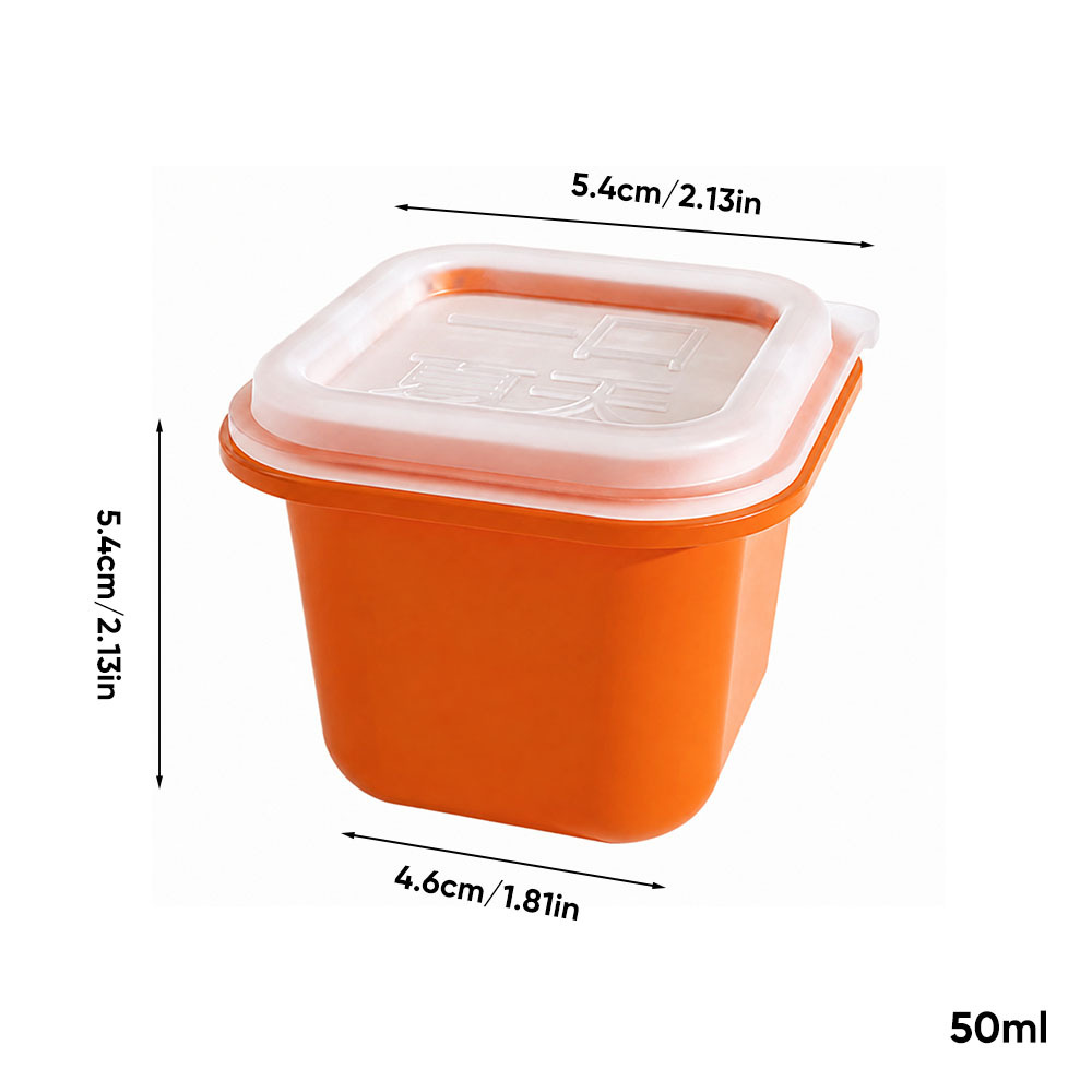 Ice Tray - Orange