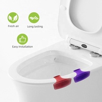 Clip désodorisant écologique pour produits frais, désodorisant d'ambiance, bloc WC pour toilettes et bureau