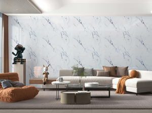 Adesivo Murale in PET PVC Effetto Marmo Dorato Naturale Extra Spesso 2,6mm, Impermeabile e Ignifugo, Autoadesivo per Decorazione Hotel e Villa - Product Image 3