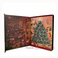 Boîte à bonbons au chocolat avec plateau en plastique petite boîte cadeau au chocolat calendrier de l'avent de noël pour truches