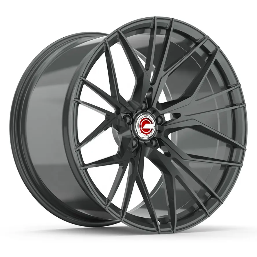 GVICHN Brand 6061-T6 aluminum alloy monoblock forged wheels 21 inch custom car rims for Porsche