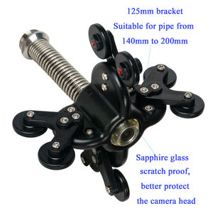 Caméra de vidéosurveillance <span class=keywords><strong>pour</strong></span> tuyaux 20M-5MM, caméra d'inspection d'égouts 25MM 1080P, inspection de canalisations 7 pouces avec DVR et 12 LED - Product Image 5