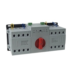 RP6-63N Automatic Transfer <strong>Switch</strong> for Generator 4P 63A 220V <strong>Control</strong> Voltage CB Type 50/60Hz Without LED <strong>Display</strong> - Product Image 1