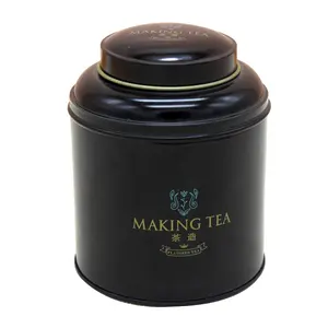 Luxury Custom Tea Tin Box Airless Metal Box For Coffee Tea Packaging