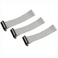 Câble plat FFC isolé en PET, faisceau de câbles à extrémité unique, connecteur FPC, fil ruban flexible pour connexion interne de moniteur et caméra