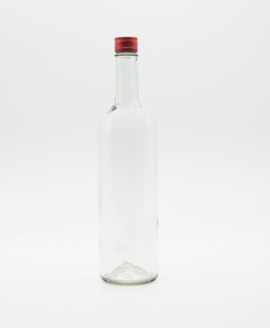 Botellas de Vino Transparentes Esmeriladas de 500 ml y 750 ml, Botellas de Vidrio Decorativas de Alta Calidad para Aceite de Oliva y Aceite de Coco - Product Image 5