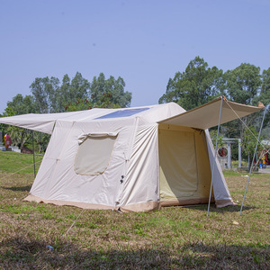 Outdoor Large <b>Canopy</b> <b>Tent</b> 3-4 Person Waterproof Inflatable Camping <b>Tent</b> Portable Foldable - Product Image 1