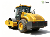 Rouleau vibratoire à tambour unique XS143 de 14 tonnes, moteur Cummins EPA EURO5, puissance 125 kW, force excitante 280 kN, pour compactage de sols