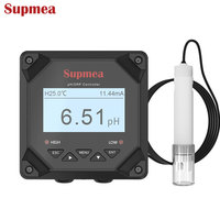 Analyseur de qualité de l'eau contrôleur de surveillance de ph 4-20mA ORP pH-mètre pour usine de dessalement