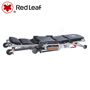 Carrito de Ambulancia Manual Plegable con Función para Elevador y Soporte Intravenoso Camilla de Emergencia para Traslado en Ambulancia - Product Image 3