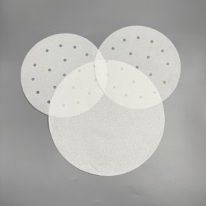 Custom Size <b>Air</b> <b>Fryer</b> Steaming Paper Disposable Silicone Baking Liner Sheet <b>for</b> Home Kitchen & Catering Business - Product Image 1