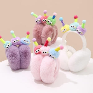 Зимние теплые пушистые наушники - Product Image 2