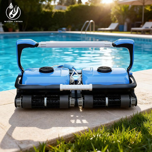 Nettoyeur de <span class=keywords><strong>piscine</strong></span> robotisé Water Crown ABS <span class=keywords><strong>avec</strong></span> filtre, <span class=keywords><strong>robot</strong></span> de nettoyage automatique de <span class=keywords><strong>piscine</strong></span>, longue durée de fonctionnement pour <span class=keywords><strong>piscine</strong></span> enterrée - Product Image 1