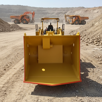 ZLINKTRIC Chargeur minier souterrain électrique à batterie LHD de 1,5 / 2 / 3 tonnes, zéro émission, pour le transport de roches