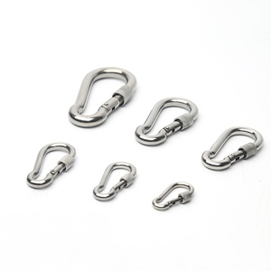 O Novo DIN5299 Aço Inoxidável Em Forma de Pêra Fivela Com Olho Carabina Gancho Com Olho - Product Image 6