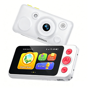 AI Object Recognition <b>Camera</b> Learning Machine Wholesale Photo Translation AI Voice Interaction Q&A Companion WiFi 4G Support OEM - Product Image 1