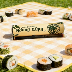 Sushi Cylinder Cardboard <b>Box</b> Food Grade Paper Tube Packaging Portable Paper Tubes Paper Cylinder <b>Box</b> Push up Paper Tubes - Product Image 1