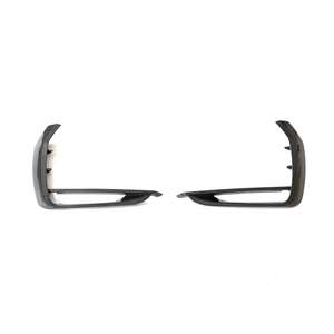 2 uds. Estilo de cubierta de rejilla de luz antiniebla delantera de fibra de carbono para Audi RSQ8 2021 - Product Image 6