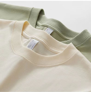 T-shirt surdimensionné de qualité supérieure en coton 100% de 275 g/m² avec <span class=keywords><strong>logo</strong></span> personnalisé, impression personnalisée de t-shirt - Product Image 4