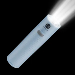 AT Customizable torch brightest led linterna flashlight magnetism rechargeable handheld mini zoom flashlights torches