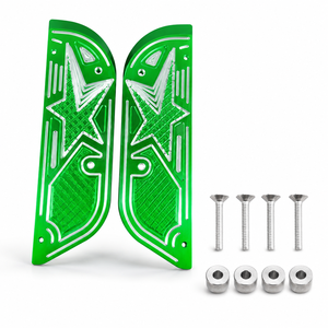 Hot Sale Motorcycle <b>Footrest</b> for Giorno125 Scooter Multi Color CNC Aluminum Anodized Factory Direct Scooter Floor Board - Product Image 3