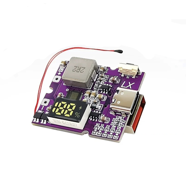 FYY Fast Charging Power Bank Motherboard with Fiberglass Board Supports PD/QC Protocol Multi Port Output Intelligent Design