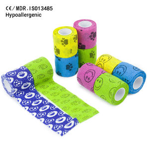 2025 Athmedic sport Chine imprimé pansement <span class=keywords><strong>auto</strong></span>-<span class=keywords><strong>adhésif</strong></span> imprimé <span class=keywords><strong>Compression</strong></span> cohésive imprimé <span class=keywords><strong>bandage</strong></span> cohésif imprimé personnalisé - Product Image 1