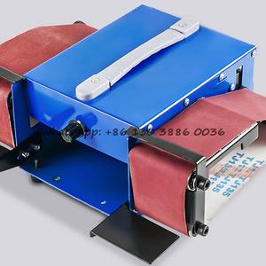 Offre Spéciale Finition <span class=keywords><strong>Ponceuse</strong></span> Orbitale 980W Table De Broyage Machine Mini Portable Polissage Grinder DIY PETIT Double-tête Ceinture <span class=keywords><strong>Ponceuse</strong></span> - Product Image 6