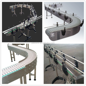 Fabrika fiyat yüksek kalite kullanılan POM plastik kasa konveyör zinciri ayarlanabilir hız endüstriyel ambalaj için 1 yıl garanti - Product Image 5