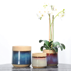 Nuovo disegno reattiva smaltato giardino di casa indoor outdoor <span class=keywords><strong>piante</strong></span> succulente fiore vaso di <span class=keywords><strong>ceramica</strong></span> - Product Image 1