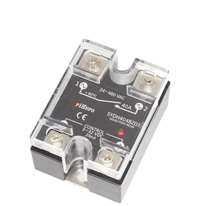 Thu nhỏ 40A/50A/60A/75A DC/AC trạng thái rắn <span class=keywords><strong>relay</strong></span> với Single phase DC điều khiển & AC đầu ra epoxide bảo vệ - Product Image 3