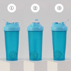 Bouteille Shaker Personnalisée avec Logo, 400ML 600ML, en Plastique PP, pour Sport et Gym, Cadeau Promotionnel, Vente en Gros - Product Image 4