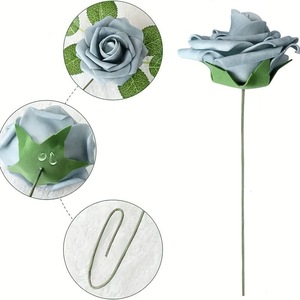 Bouquet de Mariage Artificiel pour Douche Nuptiale et Décoration de Fête pour Cérémonies de Remise des Diplômes, 25 Pièces - Product Image 4