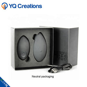 Женская киска для взрослых секс-игрушки черный мягкий силиконовый перезаряжаемый вибрирующий G Spot дистанционное управление трусики яйцо клиторальный вибратор - Product Image 6