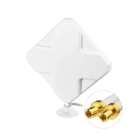 35dBi A/B LTE pour SMA TS9 Connecteur Antenne 4G Modem Routeur Antenne avec Impédance 50 Ohm