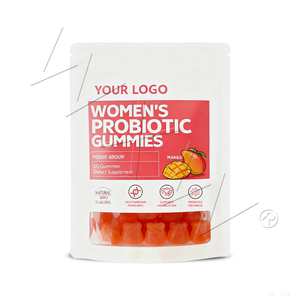 Gommes probiotiques haute puissance pour femmes avec extrait probiotique pour l'équilibre de la santé féminine et le métabolisme - Product Image 1