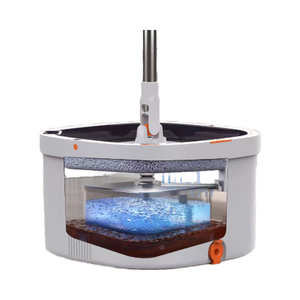 Nouvelle serpillière rotative avec essoreuse et seau pour nettoyer les sols et les fenêtres - Product Image 1