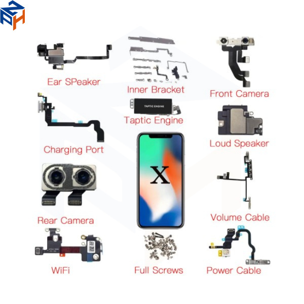 Cell Phone Repair Mobile Parts Mobile Phone Spare Parts for Different Brands Replacement for Iphone/Samsung/Tecno Spare Parts
