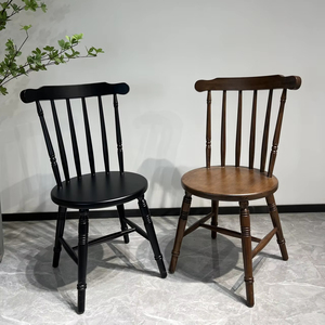 Set di Tavoli e Sedie Commerciali per Caffetteria, Tavoli per Pasticceria e Gelateria, Tavoli e Sedie in Stile Retrò Americano per Bar - Product Image 2