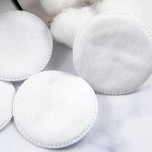 Almohadillas redondas para el cuidado <span class=keywords><strong>Facial</strong></span> de las mujeres, 100% algodón, reutilizables, para maquillar - Product Image 2