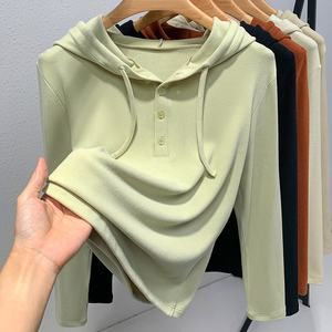 2026 <b>Spring</b> New Arrival Loose Trendy Women Hoodie Fleece Thickened 350G Double Zipper <b>Cardigan</b> Hoodie - Product Image 2
