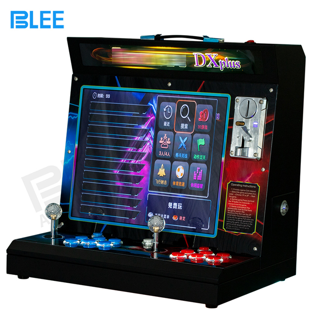 17 Inch Mini Arcade Game Bartop Arcade Box Game Console Video 3D Retro Arcade Game Machine