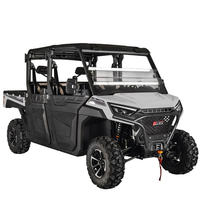 Véhicule utilitaire Aodes 800cc UTV, buggy tout-terrain à deux places, cabine fermée, 4x4, véhicule de travail à essence pour utilisation agricole