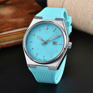 Orologio al Quarzo di Lusso <span class=keywords><strong>da</strong></span> <span class=keywords><strong>Uomo</strong></span> Tissot PRX, Quadrante Sfumato Nero, Impermeabile, in Acciaio Inossidabile - Product Image 6