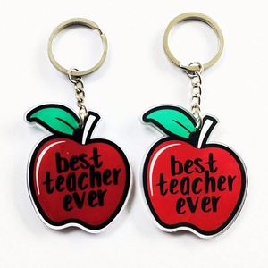 Customizable <b>Anime</b> Plastic Clear Acrylic <b>Keychain</b> with Glitter Words Printed New UV Printing Technology Make Your Own Design - Product Image 2