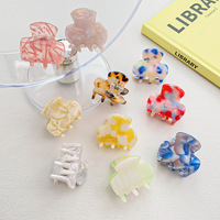 Shily&OS Petites pinces à cheveux en acétate de 3,5 cm, style élégant, pinces requin pour femmes et filles, accessoires pour cheveux